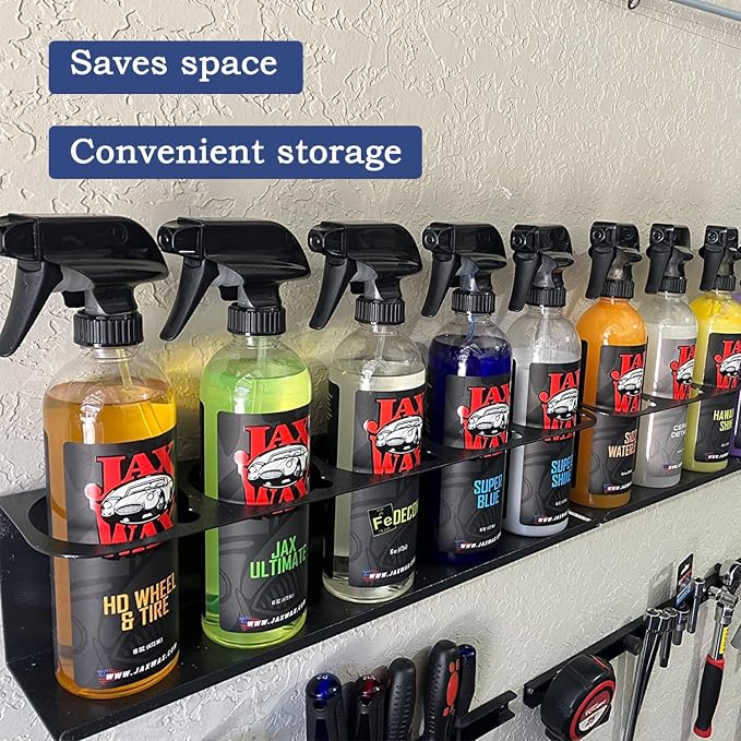 Spray Can Holder Organizer Aerosol Can Rack Wall Mount Spray Paint Storage Fit For Garage And Workspace (Pack of 2) - Image 4