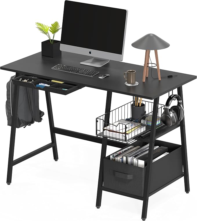 Simple Houseware Pull-Out Cabinet Sliding Basket, 17.2Dx9.7Wx5H, Black | Ideal for Kitchen and Bathroom Cabinet Storage Organizer, Under Sink or Pantry Organization - Image 9