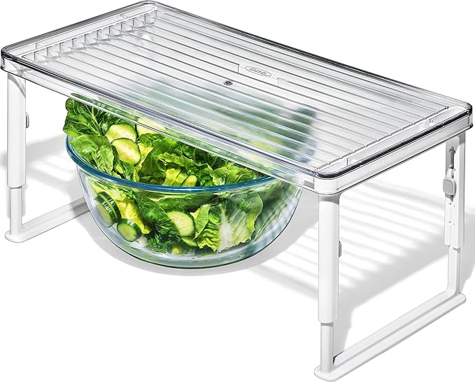 OXO Good Grips Adjustable Fridge Shelf Riser by Unknown