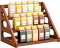 Spice Rack - Tiered Spice Rack Organization for Cabinet - 3 Tier Bamboo Display Spice Shelf for Countertop by Unknown