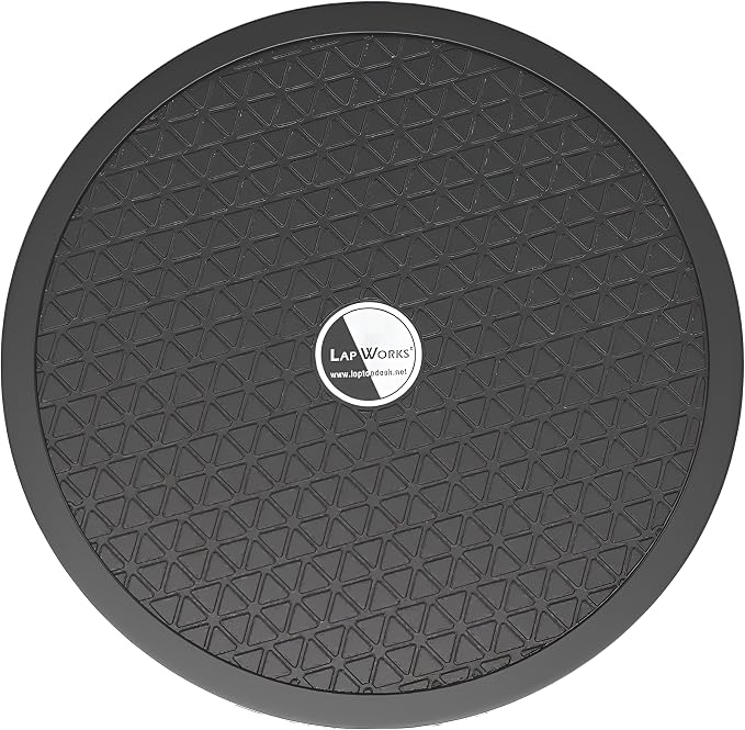 LapWorks 15-Inch Heavy-Duty Swivel Stand, Pack of 2 – 200lbs Capacity, Slim 0.8” Profile – Lazy Susan and Turntable for Monitors, Plants, Displays, and Crafts – Non-Slip Pad Included - Image 9