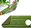 Ternal Original SINKMAT 24in XL Faucet Splash Guard Extra Long Microfiber Sink Drip Catcher Mat Non Slip Countertop Protector Drying Pad Kitchen Bathroom RV Machine Washable [Moss Green] by TernalProducts