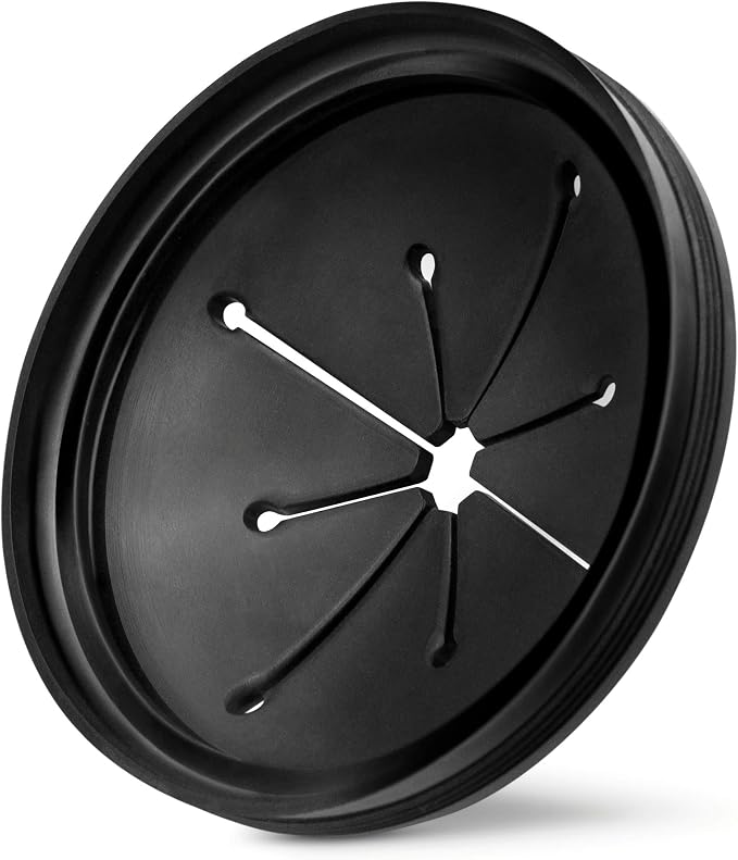 Garbage Disposal Splash Guard Sink Baffle, Food Waste Disposer Parts Accessories, Multi-Function Drain Plugs for Garbage Disposals, 3 3/8 Inch by CLEESINK by CLEESINK