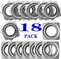 18Pack Lazy Susan Hardware, 4-inch Lazy Susan Hardware Square for Crafts, 300lbs Capacity Zinc Plated Steel Swivel Bearing for Turntable, Serving Trays, Kitchen Storage Racks, Rotating Bearing Plate | Lazy Susan Hardware Base for Serving Trays Kitchen ... by Evadow