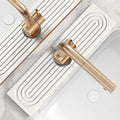Kitchen Sink Faucet Mat - 15.7in Diatomite Sink Protectors for Kitchen Sink, Stone Sink Splash Guard for Kitchen Counter Sink Accessories (Light Grey, 15.7'' x 3.9'') by eormoe