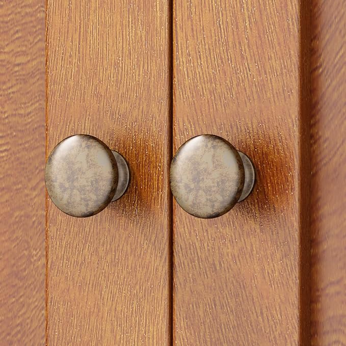 ChooChoo Bathroom Wall Cabinet with 2 Doors, Over The Toilet | 8.8"D x 21.1"W x 24"H, Medicine Cabinet, Adjustable Shelves, Cupboard, Walnut - Image 5