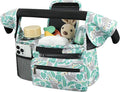 Accmor Universal Stroller Organizer with Insulated Cup Holder Detachable Phone Bag and Shoulder Strap,Stroller Bag Caddy Organizer for Uppababy, Baby Jogger, Britax Strollers by Accmor