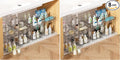 Vtopmart 8 Pack 2 Tier Bathroom Under Sink Organizers and Storage, Clear Kitchen Pantry Organization, Pull Out Medicine Cabinet Organizer with Movable Dividers by Vtopmart