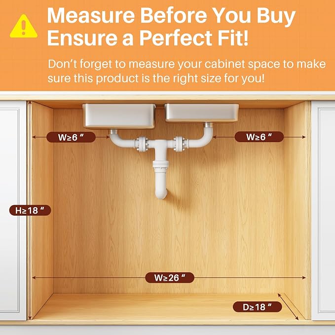 PXRACK Under Sink Organizer, 1-Pack 3-Tier Height Adjustable Thickened Metal Pull out Cabinet Organizer Shelf, Slide out Storage Drawer Rack for Bathroom Kitchen Pantry Home Organization, Grey - Image 2