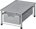 Simple Houseware Stackable Cabinet Basket Drawer Organizer, Silver by SimpleHouseware