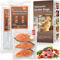 Vacuum Sealer Bags,Reusable Vacuum Sealer Bags,Can Withstand More Than 100 Washes,Medium Size (30 Bags) by NatupoVacuumSealer