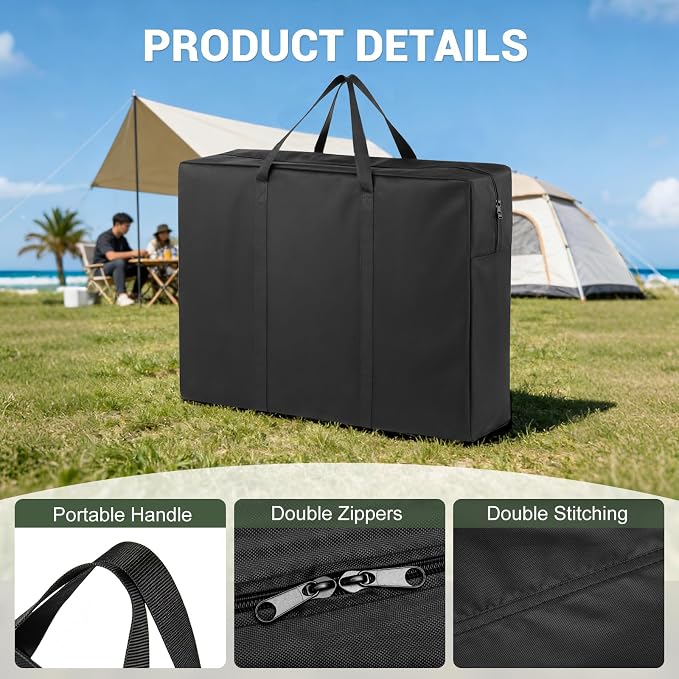 Folding Table Storage Bag 4FT 26x5x25in Waterproof - Image 3