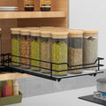 BOIVSHI Pull Out Spice Rack Organizer for Cabinet, Heavy Duty Slide Out Spice Rack Organizer for Kitchen Cabinets and Pantry, Fits Spices, Sauces, Canned Food (6.5''Wx10.5''Dx2.5''H) by BOIVSHI