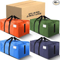 HOMESURE Supports 200lbs Heavy Duty Moving Bags - Strong Zipper & Wrap-Around Handles - Water-Resistant Storage Totes, Durable Alternative to Moving Boxes- 40 Pack -Multi-Color System for Easy Sorting by HOMESURE