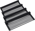 Kraus Multipurpose Over-Sink Roll-Up Dish Drying Rack, Colander and Trivet in Black, KRM-10BLACK (Pack of 4) by Unknown