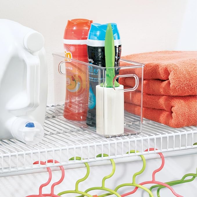 iDesign Slim Clear Plastic Storage Bin, Tall Narrow | Organizer, For Kitchen, Fridge, Freezer, or Pantry - Image 6