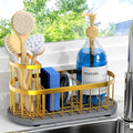 Sink Caddy Kitchen Sink Organizer, Sponge & Brush Holder, Stone Drying Mat by HOKEMOM