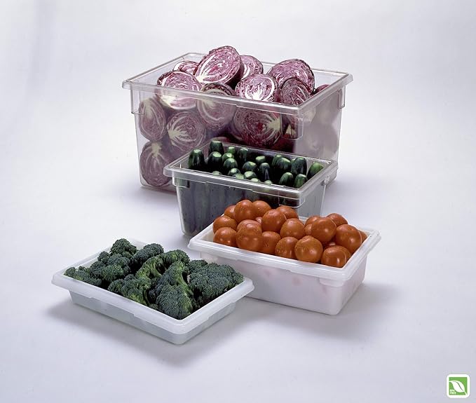 Rubbermaid Commercial Products Food Storage Box, 2.75 Gallon Capacity, White, for Restaurant/Kitchen/Cafeteria - Image 3