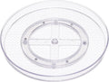 Amazon Basics Clear Lazy Susan Turntable Organizer for Organization, 12-Inch, 2-Pack by AmazonBasics