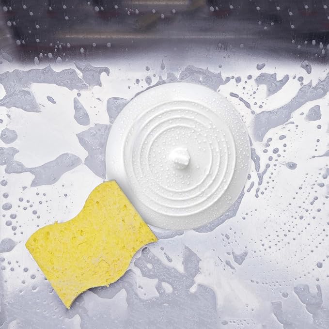 HIC Kitchen Silicone Drain Stoppers, for Kitchen, Bathroom, Laundry Room, Workshop, and Garbage Disposals, Set of 1 - Image 7