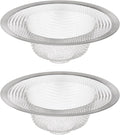 HIC Kitchen Mesh Sink Strainer, 18/8 Stainless Steel, Set of 2, 4.5-Inches by HIC