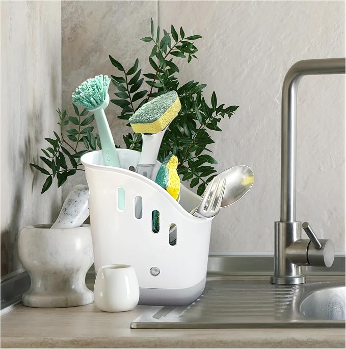 Trenton Gifts Kitchen Sink Organizer - Sink Caddy for Kitchen Organization: Sponge and Brush Holder - Image 2