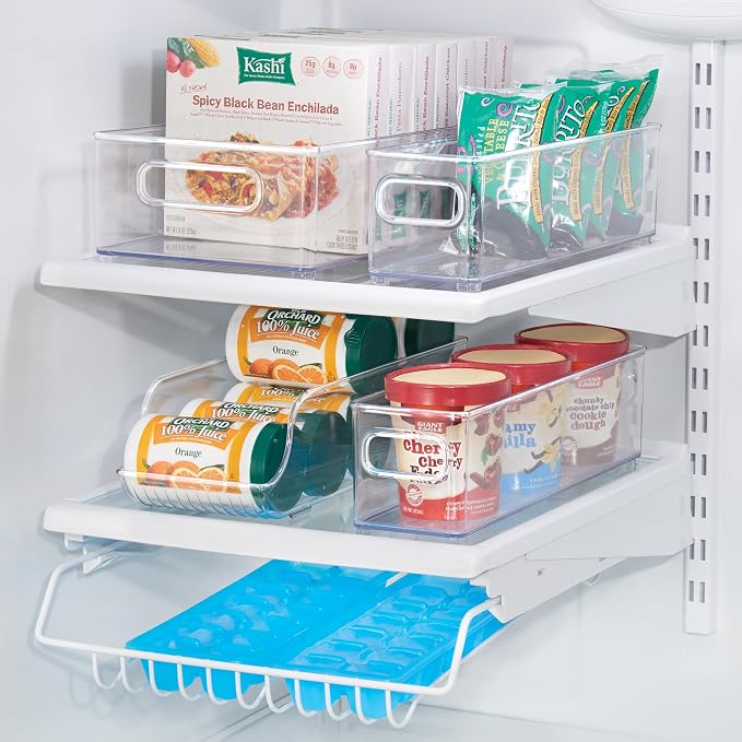 iDesign Soda Can Dispenser for Refrigerator or Pantry, Set of 6, Clear | Made in USA - Image 8