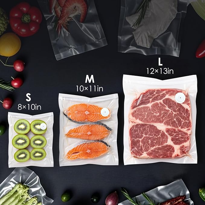 Vacuum Sealer Bags,Reusable Vacuum Sealer Bags,Can Withstand More Than 100 Washes,Medium Size (30 Bags) - Image 6