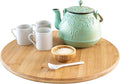 TB Home 14 Inch Bamboo Lazy Susan Turntable for Kitchen & Table Top | Keep spices, sauces, condiments, and seasonings within reach. Sized for kitchen cabinets, pantries, counters, and table tops. by TB+Home