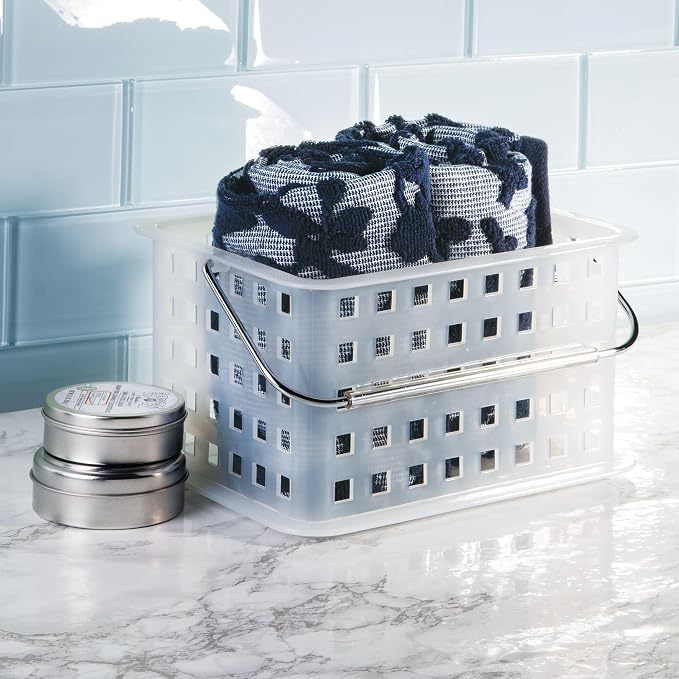 InterDesign iDesign Small Shower Caddy, Clear Frost (Pack of 9) - Image 6