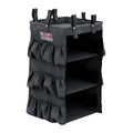 Suncast Commercial Organizer Bag with Shelves, 3 Sided, Housekeeping Cart by SuncastCommercialProducts