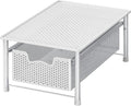 Simple Houseware Stackable Cabinet Basket Drawer Organizer, White by SimpleHouseware