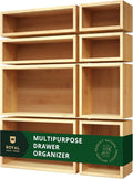 ROYAL CRAFT WOOD Bamboo Jewelry Organizer Box & Chests Set - Versatile Storage Solution for Makeup, Jewelry, and Bathroom Essentials (8 Boxes) by ROYALCRAFTWOOD