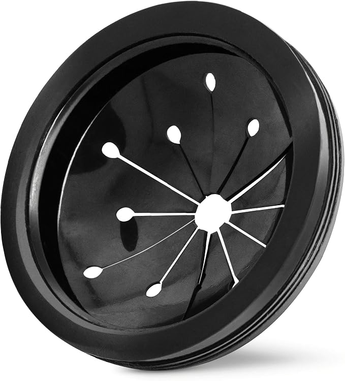 Garbage Disposal Splash Guard Collar Sink Baffle, Food Waste Disposer Parts Accessories, 3-1/8 Inch Multi-function Drain Plugs for Garbage Disposals by CLEESINK by CLEESINK