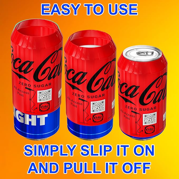 BeerSkin Silicone Can Covers 12 oz (355 ml) - Soda Can Cover - 3 Pk | Red, Reusable, Travel, Camping, Beach Days, Outdoor Parties, Fun Beverage Accessories, Gift for Outdoor Lovers - Image 7
