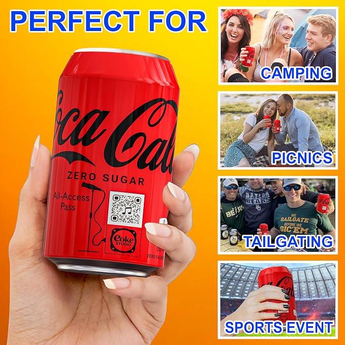 BeerSkin Silicone Can Covers 12 oz (355 ml) - Soda Can Cover - 3 Pk | Red, Reusable, Travel, Camping, Beach Days, Outdoor Parties, Fun Beverage Accessories, Gift for Outdoor Lovers - Image 6