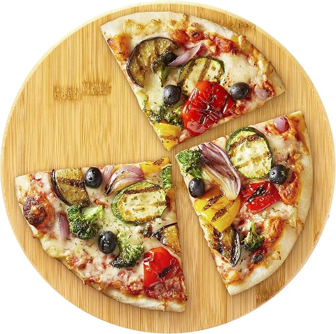 TB Home 10 Inch Bamboo Lazy Susan Turntable for Kitchen, Cabinet or Pantry | Keep spices, sauces, condiments, and seasonings within reach. Sized for kitchen cabinets, pantries, and countertops. - Image 4