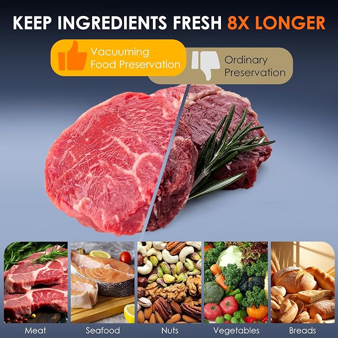 Vacuum Sealer Bags,Reusable Vacuum Sealer Bags,Can Withstand More Than 100 Washes,Large Size (30 Bags) - Image 2