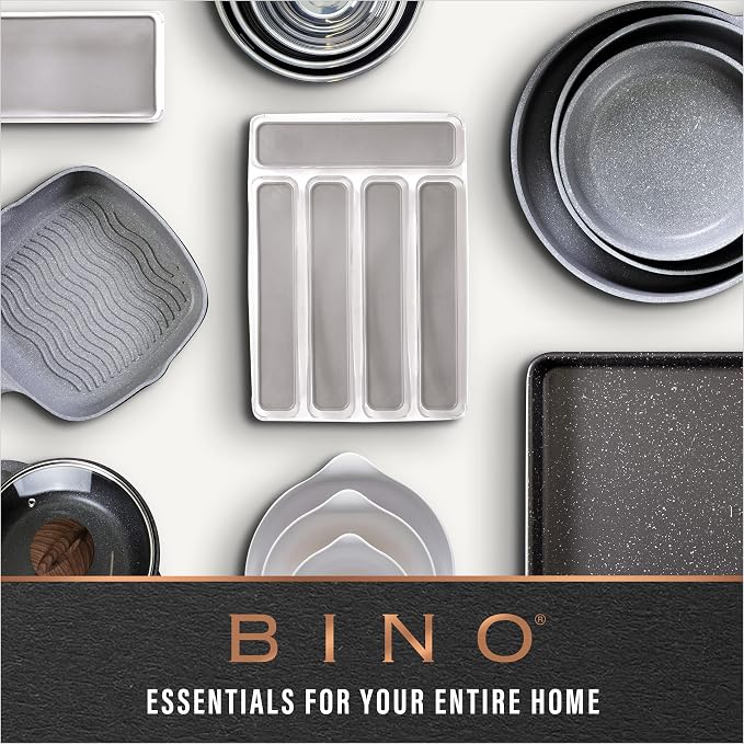 BINO | Plastic Organizer Bins, Small - 8 Pack | The SOHO Collection | Multi-Use Plastic Bin | Pantry & Freezer Organizer Bin | Storage Containers | Bins for Home & Kitchen Org - Image 9