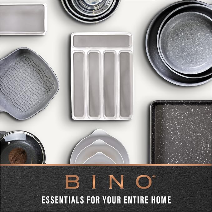 BINO | Plastic Storage Bins, X-Large - 2 Pack, Clear | THE SOHO COLLECTION | Pantry Organizers and Storage Containers Fridge Organizer Bins Kitchen Cabinet Organizer Medicine Cabinet Organizer Bin - Image 9